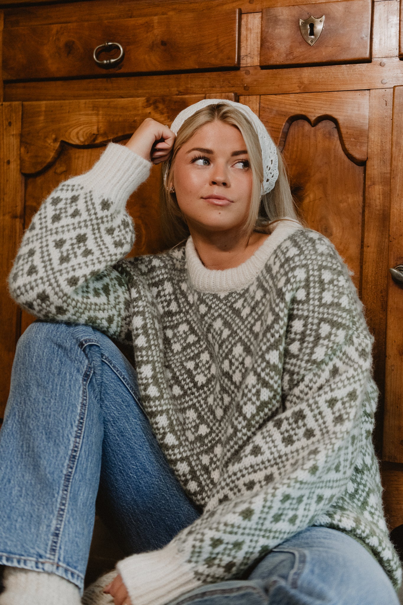 VMINGA PULLOVER - Birch